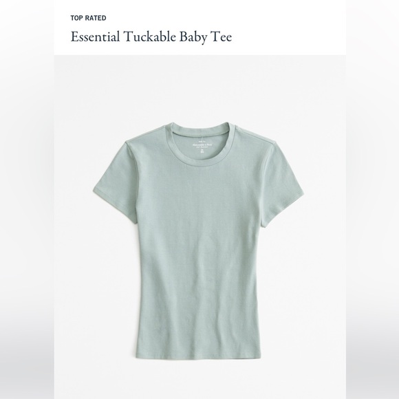 Abercrombie and Fitch Women’s Baby Tee - Picture 3 of 3